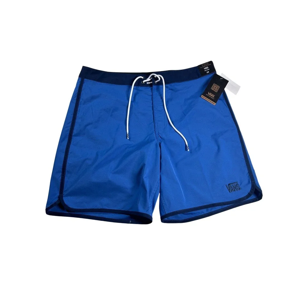 Vans Ever Ride Boardshorts Blue Mens Size 32 Swim Trunks Shorts‎ New with Tags